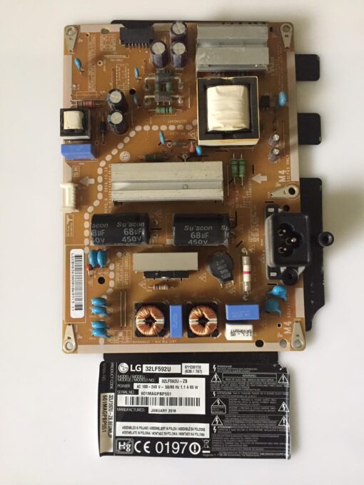 fuente de alimentacion eax66171501 (2.0) lgp32d-15ch1 pldc-l401a extraido de tv lg 32lf592u - Imagen 2