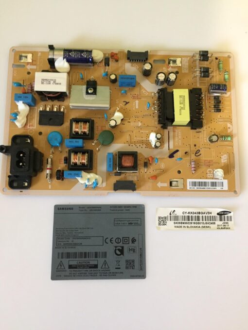 fuente de alimentacion bn44-00871c l40e1r_kdy panel cy-kk043bgav3h tv samsung ue43m5505ak