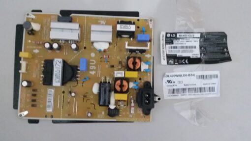 fuente de alimentacion tv lg 49un711c0zb panel sdl490w0(ld0-b24) ref eax67189201(1.7) eay64511101 lgp49dj-17u1 - Imagen 2