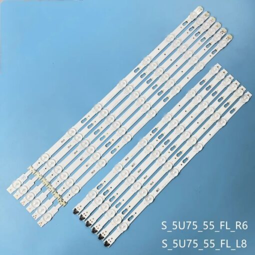 Tiras Led Samsung para UE55MU6125/UE55KU V5DU-550CAR1  6TIRAS 8 LED+6TIRAS 6 LED  Panel Type CY-GM055HG - Imagen 2