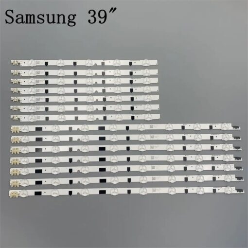 Tiras Led Samsung para UE39F5000,D2GE-390SCA,UE39FXXXX  7+7 TIRAS (8+5 LEDS)  Panel Type HF390BGAV2H - Imagen 2