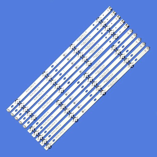 Tiras Led Lg para 55UJ634V 55UJ630V 55UJ635V  5 TIRAS 8 LEDS  Panel Type HC550DGG - Imagen 2