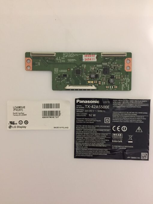 tcon 6870c-0480a 4b604d 3454j1 panel lc420due (fg)(a1) panasonic tx-42as500e