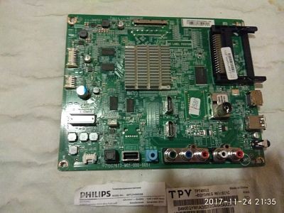 main board philips 715g7673-m01-000-005t xfc80nb13102sx modelo 49puh4900/88 panel tpt490u2-eqyshm.g - Imagen 2