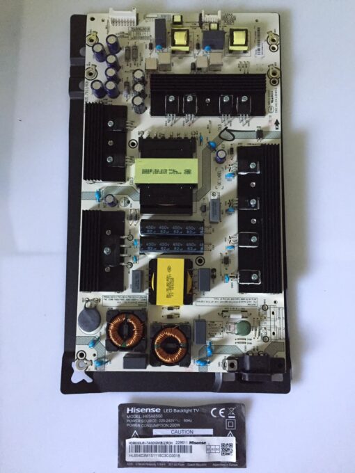 fuente de alimentacion rsag7.820.7911/r0h cqc16134139053 dpd185ma3zs panel hd650s3u51 tv hisense h65a6500