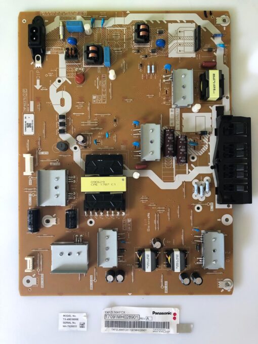 fuente de alimentacion tnpa63761p tzrnp01elwe panel txfzl56kfcx 17091mh028901 tv panasonic tx-49ex600e