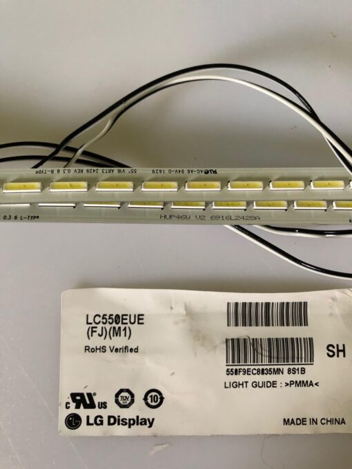 tiras led hup46w v2 6916l2428a 6916l2429a panel lc550eue (fj)(m1)