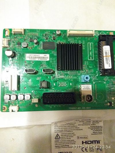 main board philips 32pfh4101/88  715g6947-m01-000-004y  cbpffnbba4ct