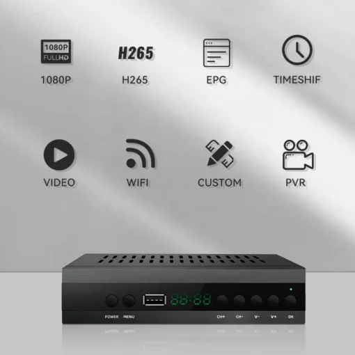 Sintonizador TDT HD Top Box Full HD 1080p Euroconector, antena y HDMI - Imagen 2