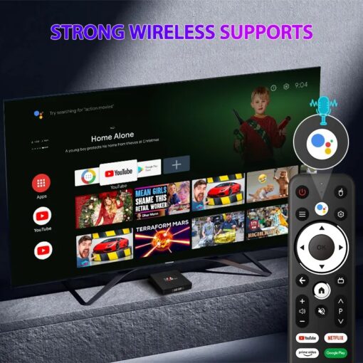 Sintonizador Android TV 8K Convierte tu TV en Smart, TV BOX Android 13 - Imagen 3