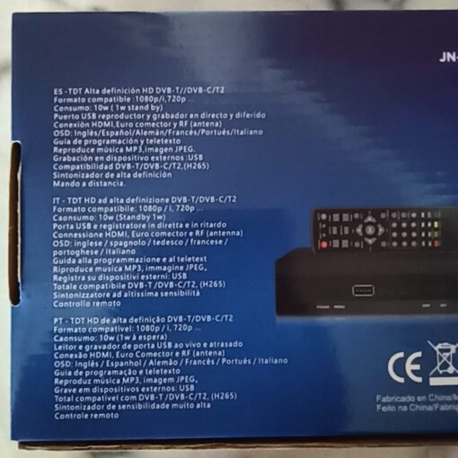 Sintonizador TDT HD Top Box Full HD 1080p Euroconector, antena y HDMI - Imagen 5