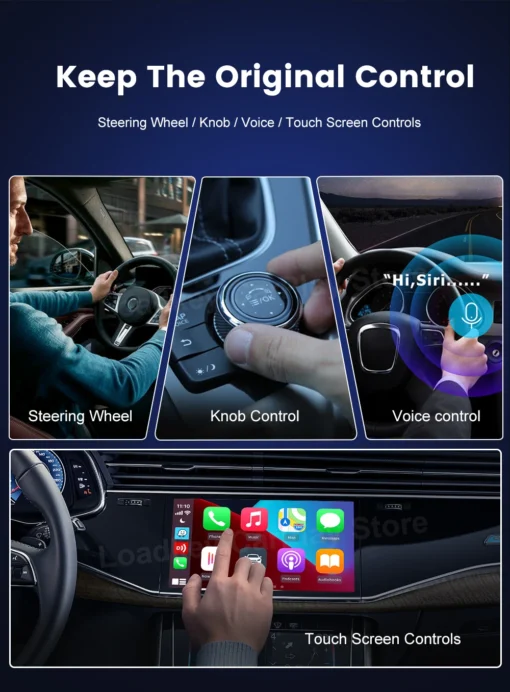 CarlinKit 5.0 - Adroid auto CarPlay inalámbrico para ver apps del movil en la pantalla de tu coche - Imagen 6