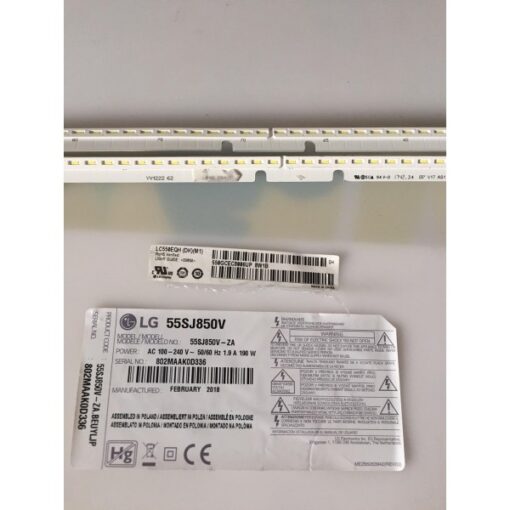 tiras led 6916l2850a ayga040 a5cyk a042a5 b2yv2 0024yv1222 62 panel lc550eqh (dk)(m1) tv lg 55sj850v