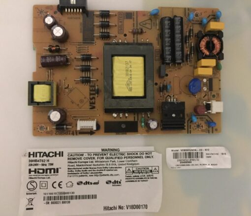 fuente de alimentacion 17ips62 28022778 23380987 panel ves390unda-2d-n12 tv hitachi 39hb4t62 h